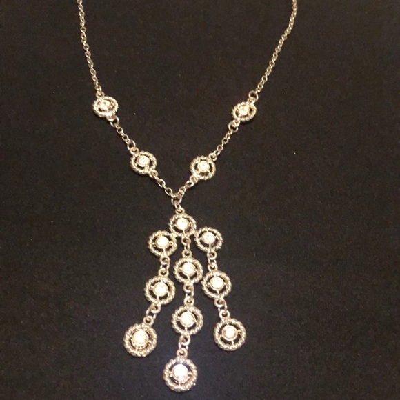 Cz necklace adjustable - Picture 2 of 4